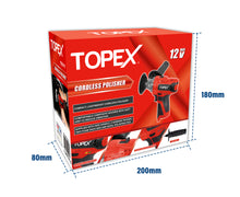 Load image into Gallery viewer, TOPEX 12V Cordless Polisher 3" Mini Car Detailing Buffer & Sander Skin Only without Battery
