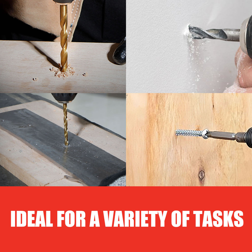 TOPEX 20 V Cordless Kit: Hammer Drill, Impact Driver, LED Light w/ Fast Charger