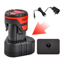 Load image into Gallery viewer, TOPEX 12V Cordless Angle Grinder 1 Wrench for Metal and Wood w/12V 2.0Ah Lithium-Ion Battery&14.4V /0.4A charger