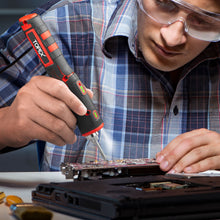 Load image into Gallery viewer, TOPEX 4V Max Cordless Soldering Iron and Charger, Cordless Soldering Iron Kit, 12 Sec Quick Heat Up