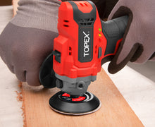 Load image into Gallery viewer, TOPEX 12V Cordless Polisher 3" Mini Car Detailing Buffer & Sander Skin Only without Battery