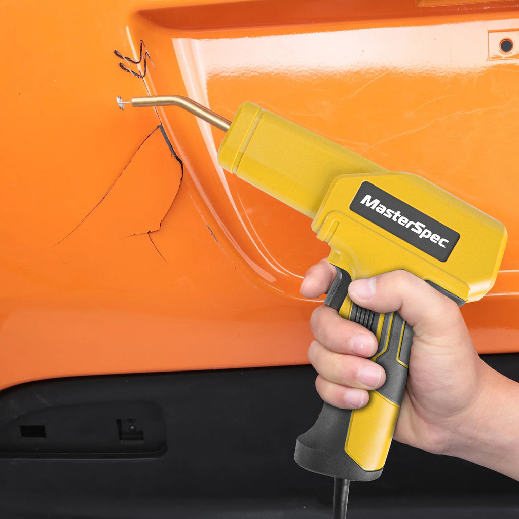 MasterSpec 50W Hot Stapler Plastic Welding Gun Car Bumper Repair Kit Welding Repairing Machine Welder Gun