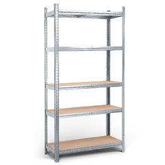 MasterSpec Garage Shelving Warehouse Shelf unit Storage Rack 1.8x0.9m