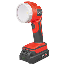 Load image into Gallery viewer, TOPEX 20V LED Light 300 Lumen Lightweight LED Torch w/ Battery & Charger
