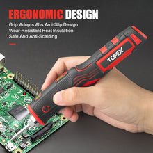 Load image into Gallery viewer, TOPEX 4V Max Cordless Soldering Iron and Charger, Cordless Soldering Iron Kit, 12 Sec Quick Heat Up