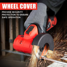 Load image into Gallery viewer, TOPEX 12V Cordless Angle Grinder Skin Only without Battery,with 2 Polishing disc & 1 Wrench for Metal and Wood