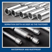 Load image into Gallery viewer, TOPEX 5-PIECE Swivel Spark Plug Socket Set 3/8″ Drive Extra Long