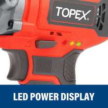 Load image into Gallery viewer, TOPEX 12V Cordless Polisher 3" Mini Car Detailing Buffer & Sander w/ Battery & Charger