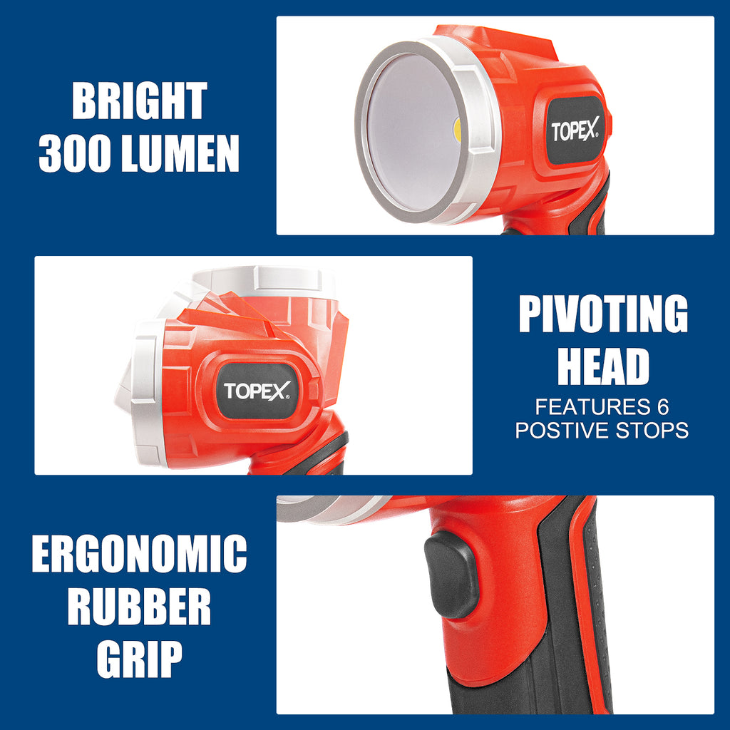 TOPEX 20V Cordless Hammer Drill Impact Driver Power Tool Combo Kit w/ Drill Bits & Tool Bag