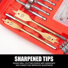 Load image into Gallery viewer, TOPEX 20V Max Cordless Hammer Drill w/ Li-Ion Battery & Drill Bit Set