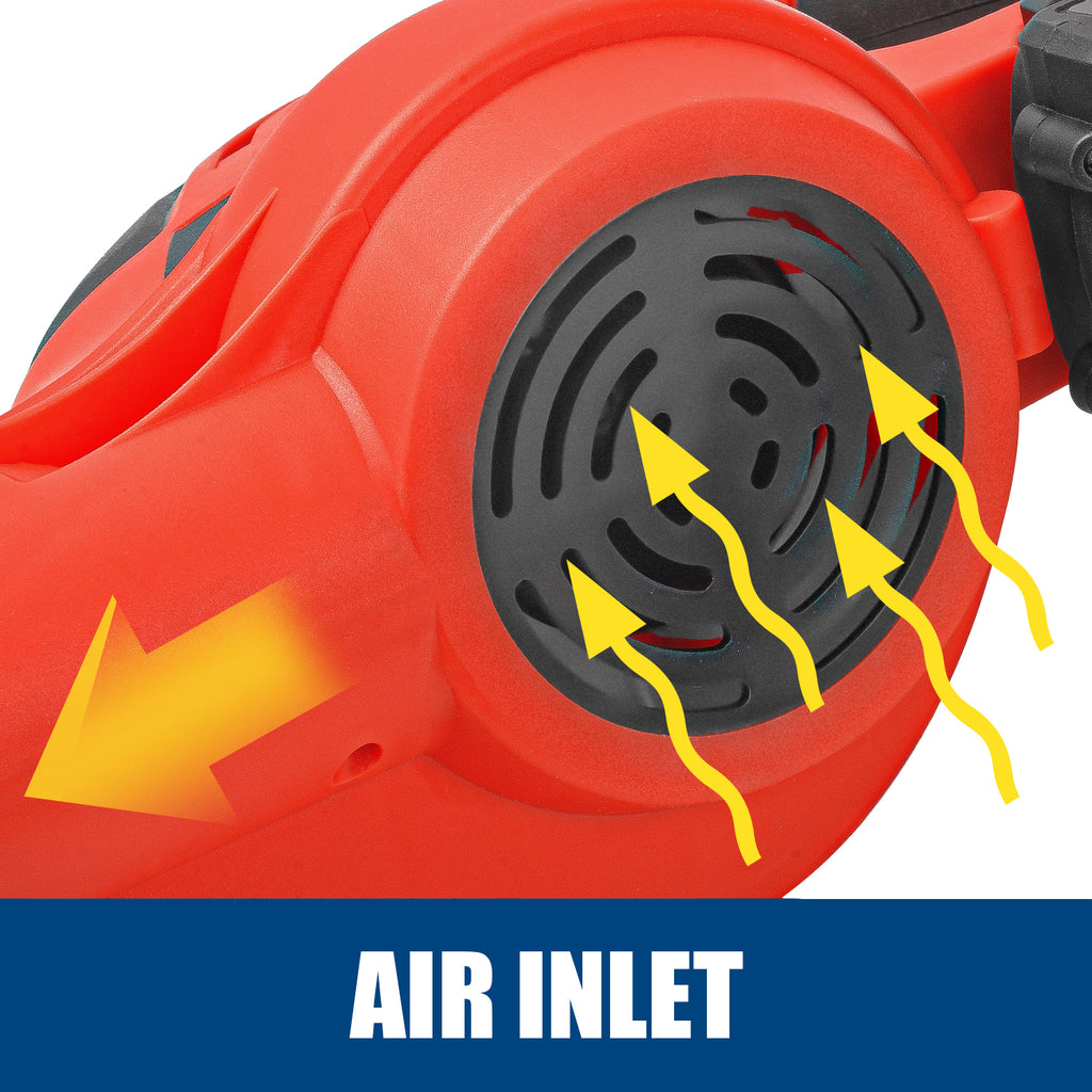 TOPEX 20V Cordless Drill Leaf Blower Power Tool Combo Kit w/ Battery