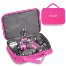 Load image into Gallery viewer, Monika Pink Tool Combo Cordless Drill Driver Electric Cutter Bottle Opener Screwdriver