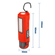 Load image into Gallery viewer, TOPEX 12V Cordless LED Worklight Lithium-Ion LED Torch w/ Battery & Charger
