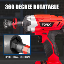 Load image into Gallery viewer, TOPEX 13-piece 1/4" Impact Socket Adapter Set Socket Bit Adapters Extension Bar Set