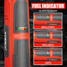 Load image into Gallery viewer, TOPEX 3/8" 12V Cordless Electric Ratchet Wrench 45NM/33.2ft-lbs 300RPM Variable Speed & LED Light