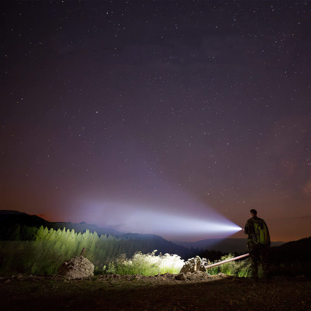 TOPEX 20V LED Light 300 Lumen Lightweight LED Torch w/ Battery & Charger