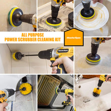 Load image into Gallery viewer, MasterSpec 45PCS Combo 12V Cordless Drill Driver Brush Kit Cleaning Sanding Pads Drill Bits