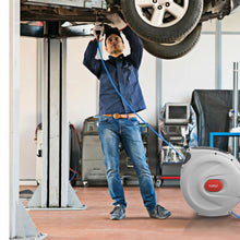 Load image into Gallery viewer, TOPEX 20M Air Hose Reel, 15 Bar Max Retractable Garden Hose Reel, Wall Mounted Air Compressor Hose Reel with Quick Coupling, Auto Rewind, Any Position Stop