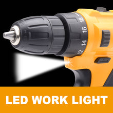 Load image into Gallery viewer, MasterSpec 45PCS Combo 12V Cordless Drill Driver Brush Kit Cleaning Sanding Pads Drill Bits