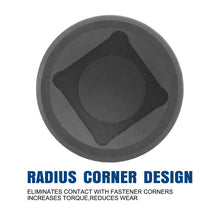 Load image into Gallery viewer, TOPEX 9-Piece Extension Bar Set 1/4" 3/8" and 1/2" Black Drive Socket Extensions