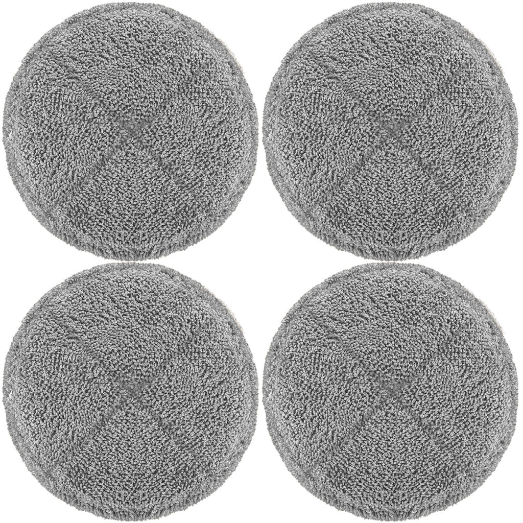 Stelive 4 Pack Replacement Steam Mop Pads for Stelive SL231 Steam Mop, Steam & Scrub All-in-One Scrubbing and Sanitizing, Dirt Grip Scrub Washable Pad