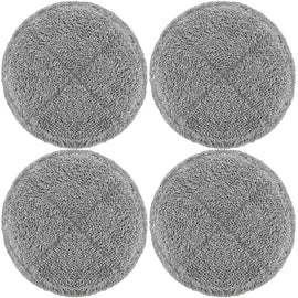 Stelive 4 Pack Replacement Steam Mop Pads for Stelive SL231 Steam Mop, Steam & Scrub All-in-One Scrubbing and Sanitizing, Dirt Grip Scrub Washable Pad
