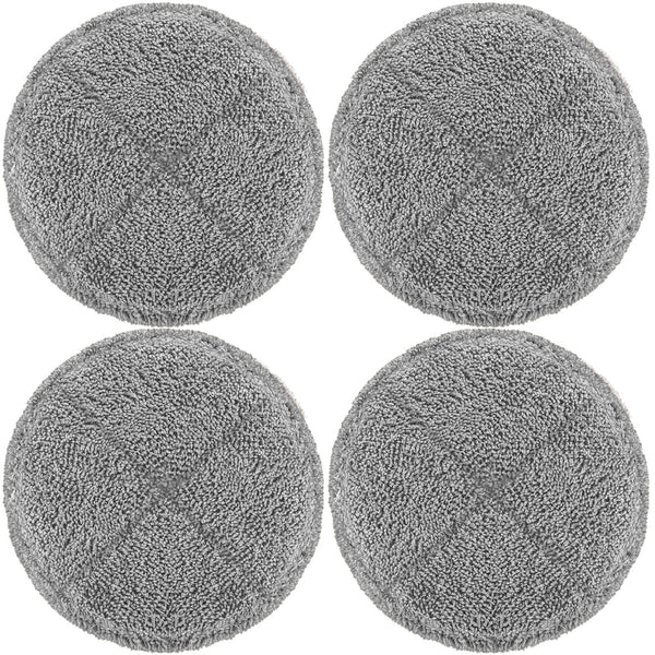 Stelive 4 Pack Replacement Steam Mop Pads for Stelive SL231 Steam Mop, Steam & Scrub All-in-One Scrubbing and Sanitizing, Dirt Grip Scrub Washable Pad