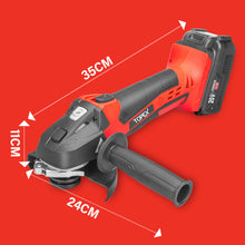 Load image into Gallery viewer, TOPEX 20V Cordless Angle Grinder 125mm Li-ion Grinding Cutting Power Tool