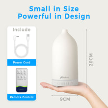 Load image into Gallery viewer, Stelive Essential Oil Diffuser, Ultrasonic Aromatherapy Diffuser 200ML, Aroma Diffuser with 4 white indicator lights, humidifying benefits, for Home or Office