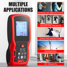 Load image into Gallery viewer, TOPEX Laser Distance Meter Laser Measurement Tool Laser Measure Digital Laser Measurer Measure Distance Area and Volume Battery Included