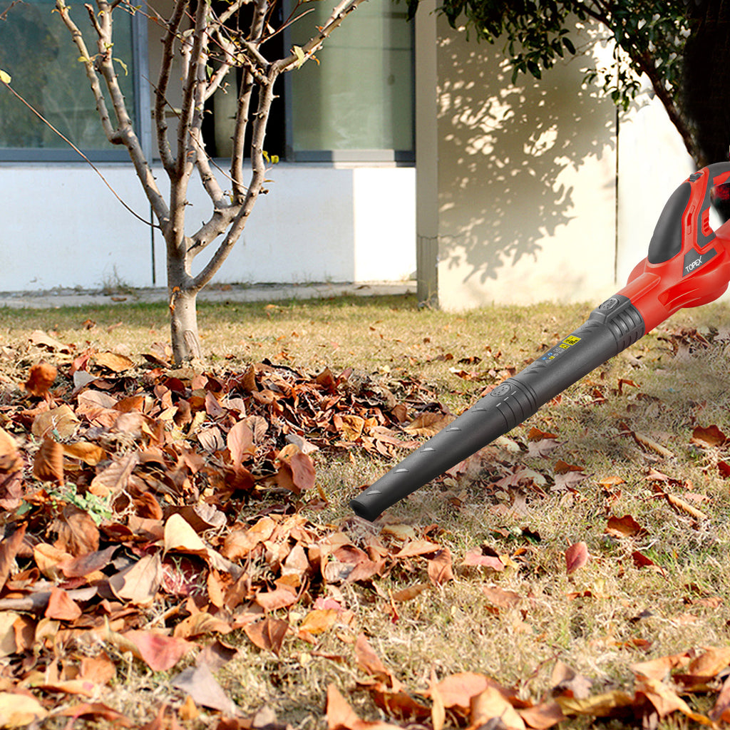 TOPEX 20V Cordless Leaf Blower 200Km/h Garden Dust Lightweight Skin Only without Battery