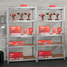Load image into Gallery viewer, MasterSpec 2PCS 5-Tier Garage Shelving 1500x700x300mm Warehouse Rack Shelf Storage Rack Garage Shelves