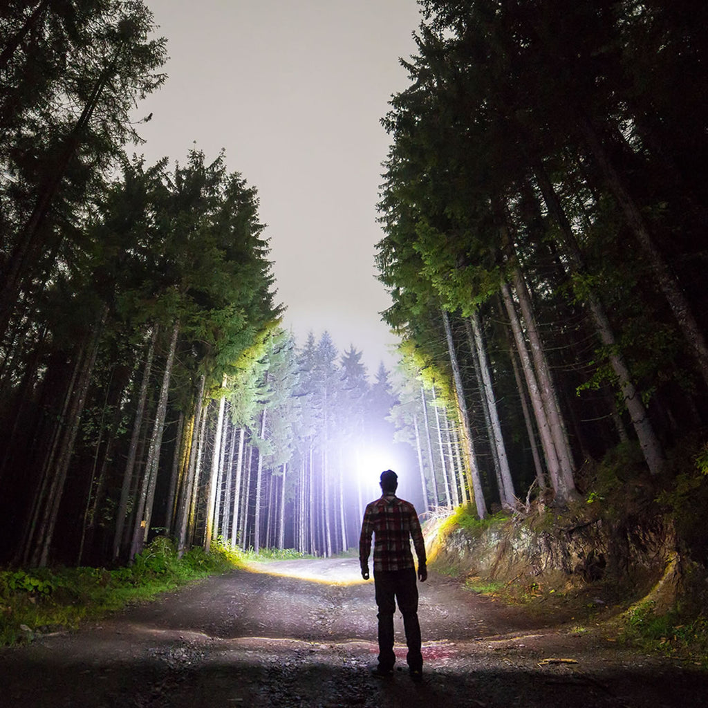 TOPEX 2 Pack 1000 Lumens Magnetic Base Rechargeable Work Light with 7 Light Modes & 10 Hours Runtime, IP64 Waterproof & Headlight, Detachable Head Lamp