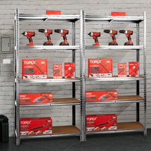 Load image into Gallery viewer, MasterSpec 2Pcs Garage Shelving Warehouse Shelf unit Storage Rack 1.8x0.9m