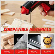 Load image into Gallery viewer, TOPEX 4V Glue Gun &amp; 215 Pcs 7mm Sticks