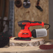Load image into Gallery viewer, TOPEX 3in1 200W Electric Finishing Sander Sanding Tool 6 Speeds 3 Sanding Base Plate Size