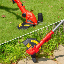 Load image into Gallery viewer, TOPEX 20V Cordless Hedge Trimmer and Grass Trimmer Combo Kit w/ Battery