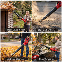 Load image into Gallery viewer, TOPEX 20V MAX Cordless Leaf Blower 1.5Ah Battery 200km/h