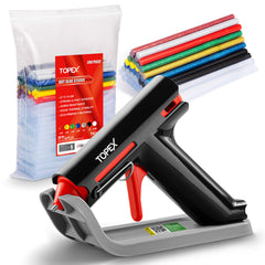 TOPEX 4V Glue Gun & 215 Pcs 7mm Sticks