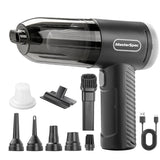 MasterSpec  12V MAX Cordless Vacuum Cleaner, 2-in-1 Vacuum & Blower, 18000Pa Suction, 2-Speed Lightweight Handheld Vacuum for Car Home Office