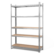 Load image into Gallery viewer, MasterSpec 5-Tier Garage Shelving 1800x1200x400mm Warehouse Rack Shelf Storage Rack Garage Shelves