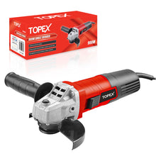 Load image into Gallery viewer, TOPEX Heavy Duty 900W 125mm 5inch Angle Grinder with Side Handle Protection Switch