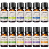 Stelive 12 Pack Essential Oils Set, 100 Percent Pure Essential Oils, 10ml Essential Oils for Diffuser, Aroma Oils Set (Peppermint, Lemongrass, Lavender...)