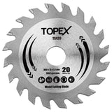 TOPEX Circular Saw Blade 85mm Cutting Wood Blade