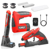 TOPEX 4V cordless Soldering Iron Glue Gun Nail gun w/ Charger