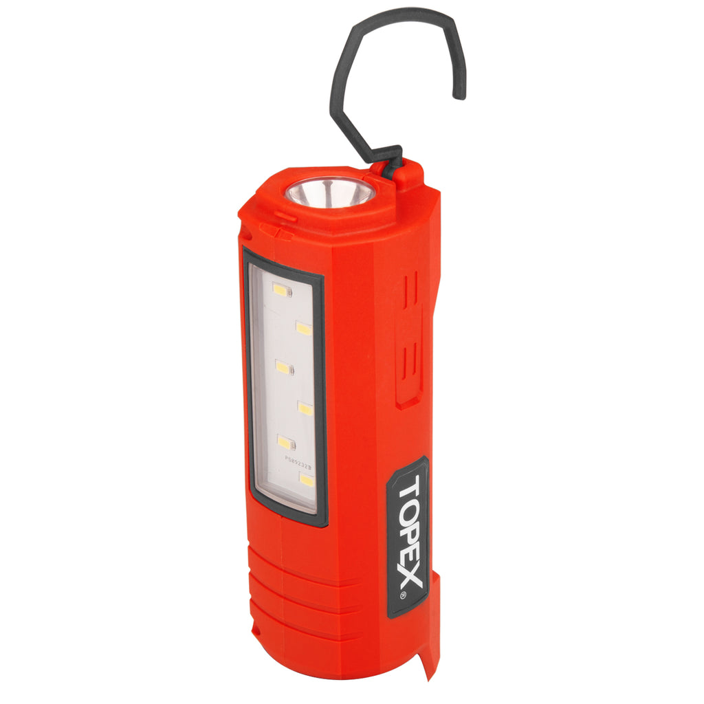 TOPEX 12V Cordless LED Worklight Lithium-Ion LED Torch Skin Only witho ...