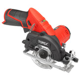 TOPEX 12V Max Cordless Circular Saw 85 mm Compact Lightweight [Skin only]