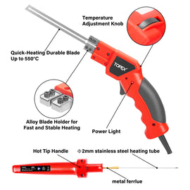 TOPEX 9.6W & Heavy Duty Foam Cutter Set