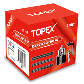 TOPEX 13mm SDS Plus Chuck Adapter