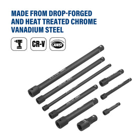 TOPEX 16-piece Socket Adaptor& Extension Bar Set